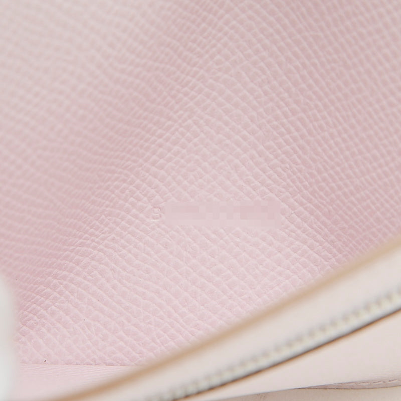 ベアンスフレ 二つ折り長財布 エプソン モーヴペール シルバー金具 B刻印 長財布