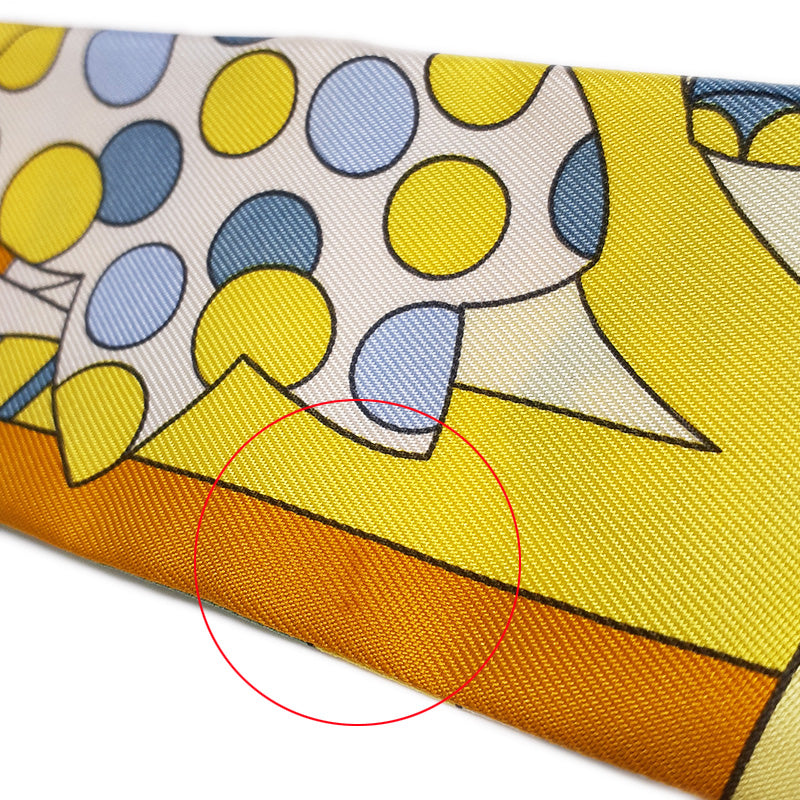 ツイリー 森のささやき Les Murmures de la Foret イエロー スカーフ シルク100% スカーフ