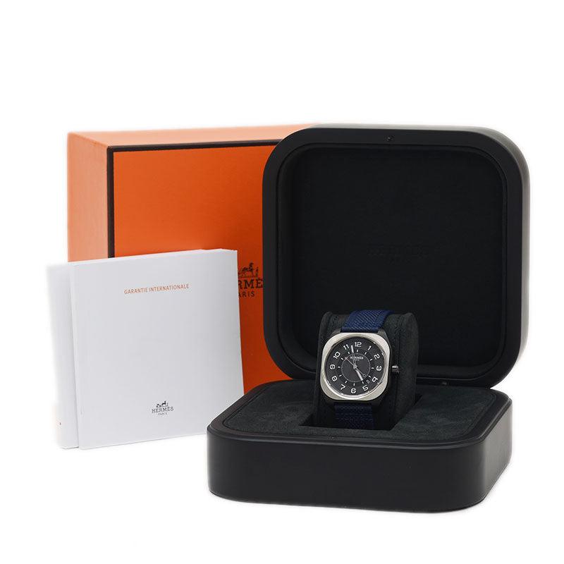 H08 ブラック文字盤 チタン/ナイロン オートマ メンズ SP1.741 腕時計