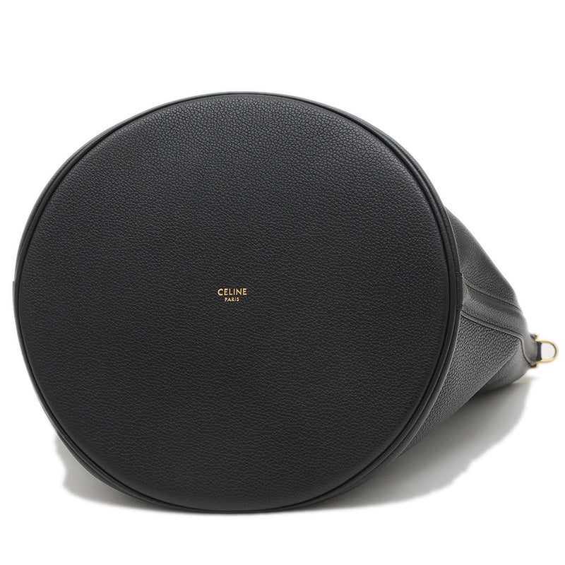 バケット 16 セーズ 2WAYバッグ レザー ブラック ゴールド金具 195573CR8 ショルダーバッグ