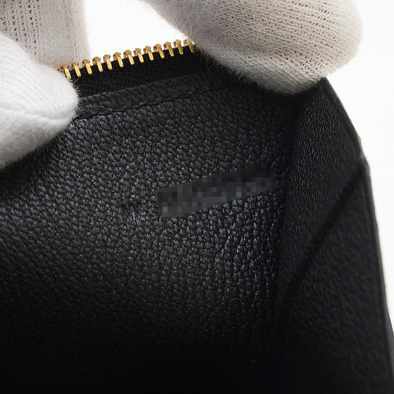 ベアンスフレ アリゲーター ブラック ゴールド金具 W刻印 長財布