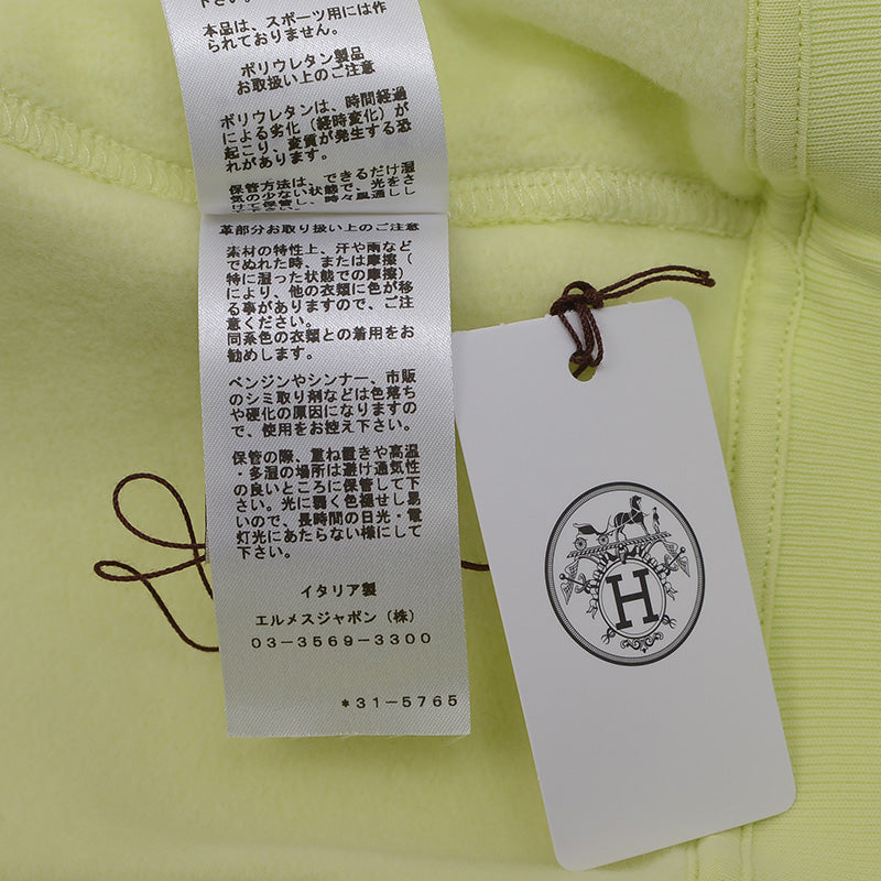 ラウンドネック スウェット トレーナー コットン イエロー メンズ XLサイズ スウェット