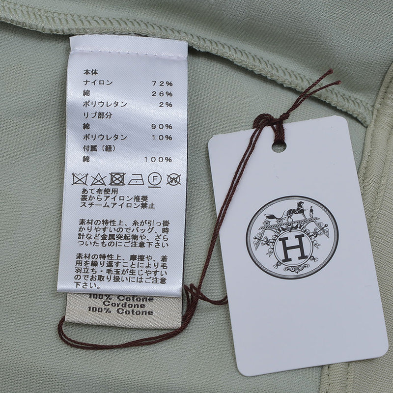 フーデッド ジップアップパーカー ナイロン混 グリーン メンズ XLサイズ パーカー