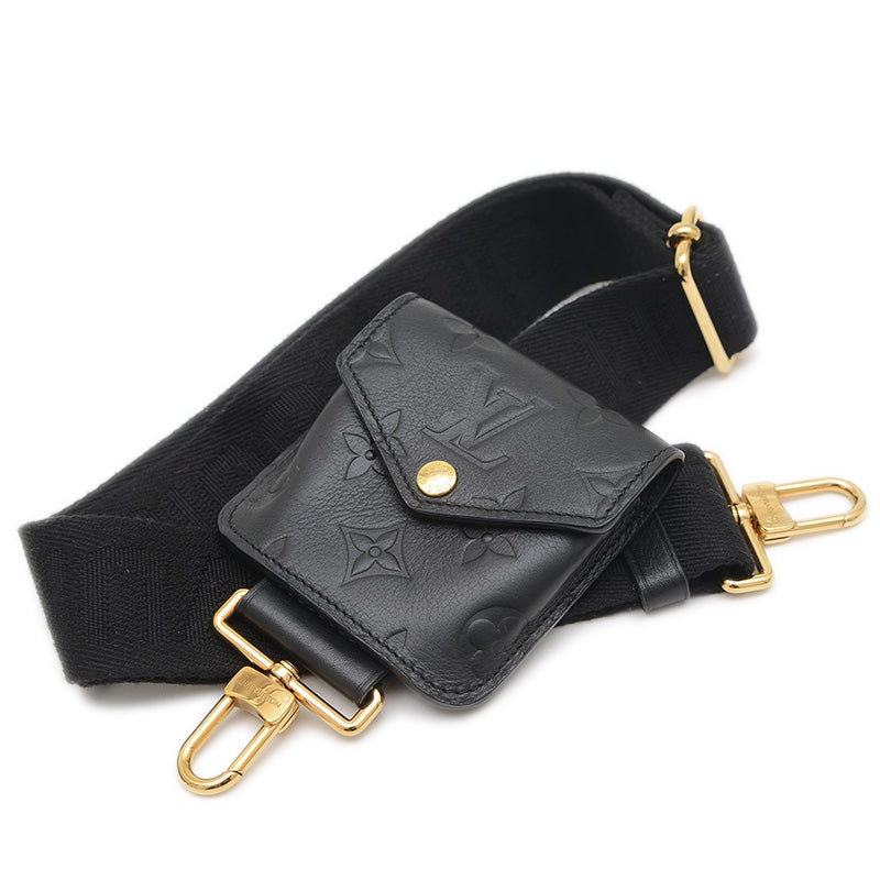 ユーティリティ クロスボディ バッグ レザー ブラック M80450 ショルダーバッグ