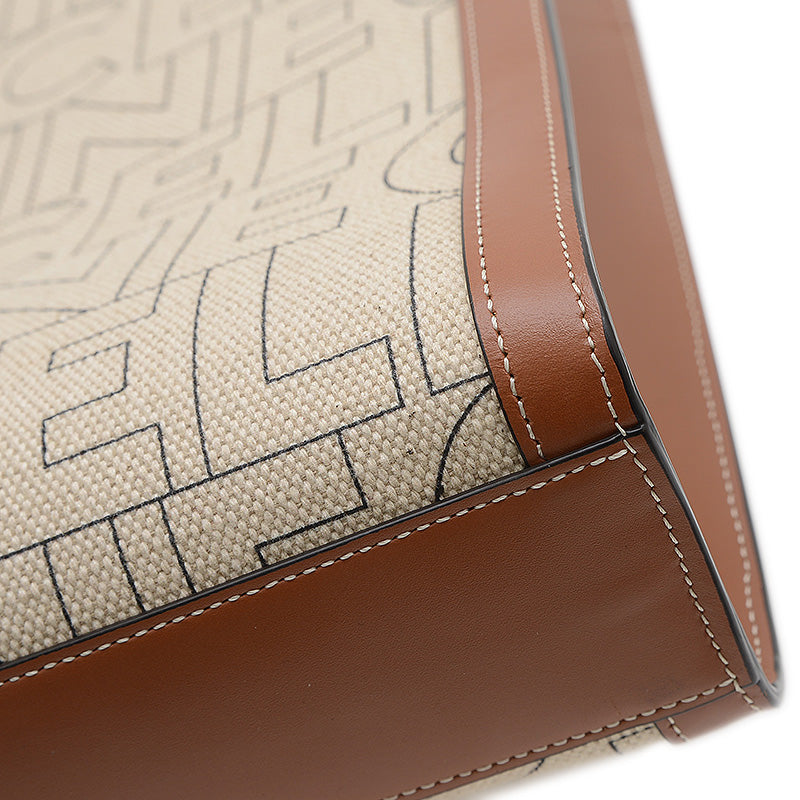 バーティカル カバ 2WAYバッグ スモール キャンバス ホワイト 192082ERN トートバッグ