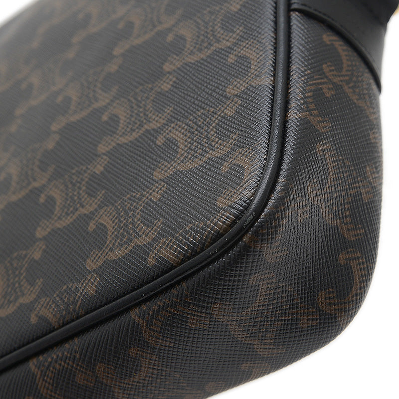 トリオンフ ミディアム メッセンジャーバッグ ブラック 194502CIM ショルダーバッグ