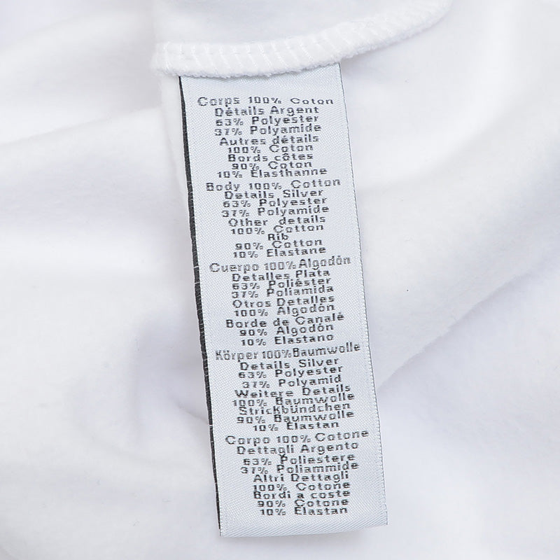 トレーナー ロゴ コットン ホワイト メンズ XLサイズ スウェット