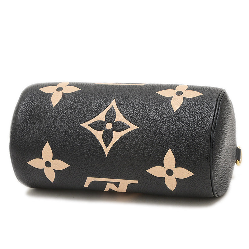 モノグラムアンプラント パピヨンBB 2WAYバッグ ブラック/ベージュ M45980 ハンドバッグ