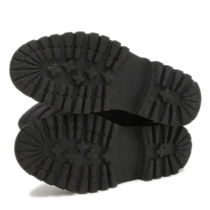 エンジニア ブーツ ナイロン/レザー ブラック 37サイズ G29477 ブーツ