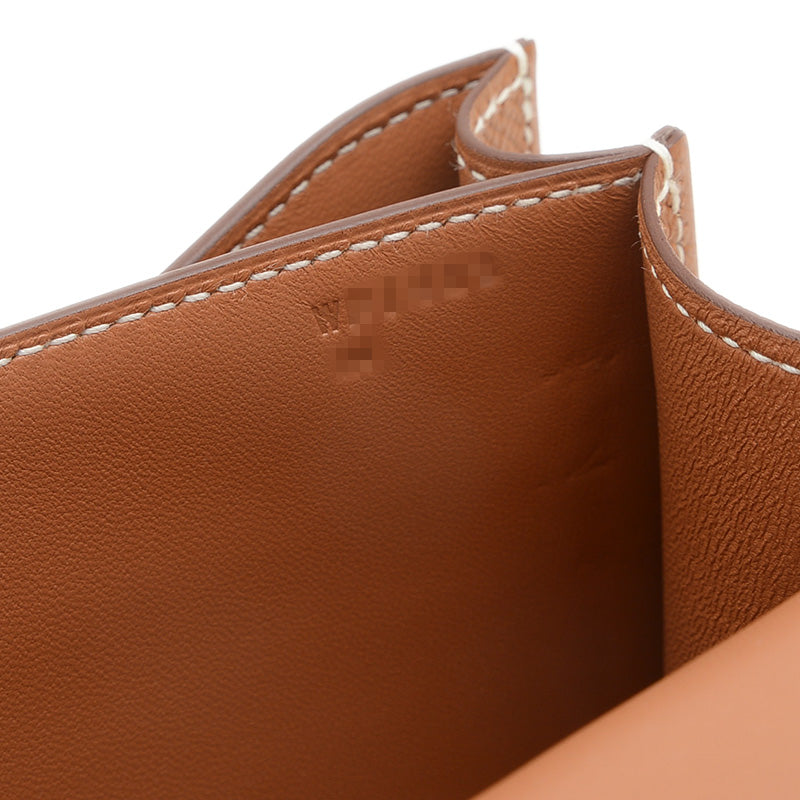 コンスタンス ミニ 18 ミロワール エプソン ゴールド ローズゴールド金具 W刻印 ショルダーバッグ