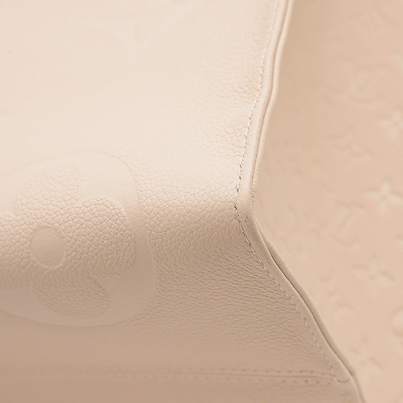 モノグラムアンプラント オンザゴーGM 2WAYバッグ クレーム M45081 トートバッグ