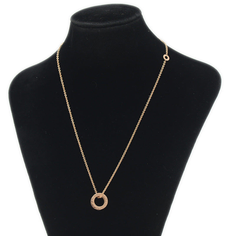 Bzero1 ビーゼロワン ネックレス K18PG/セラミック 346082 ネックレス