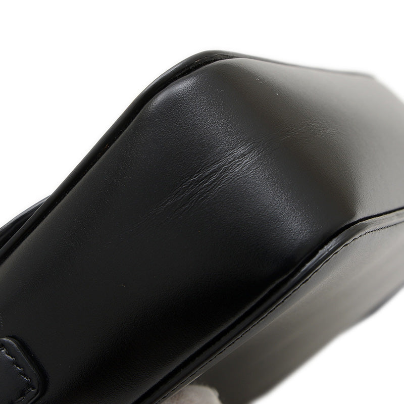 トリオンフ ショルダーバッグ カーフスキン ブラック ゴールド金具 ショルダーバッグ