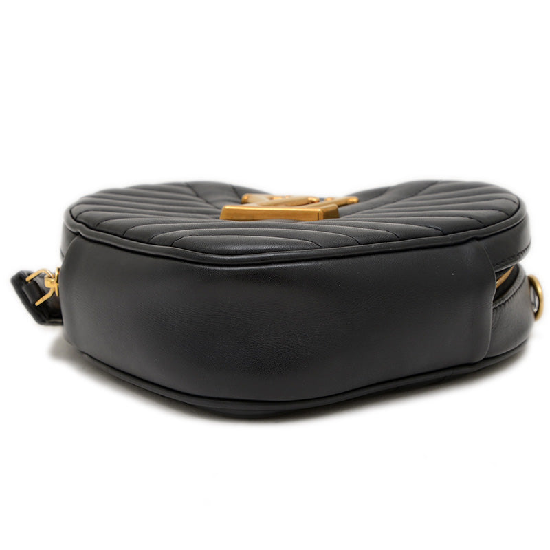 ニューウェーブ ハート 2WAYバッグ ブラック M52796 ショルダーバッグ