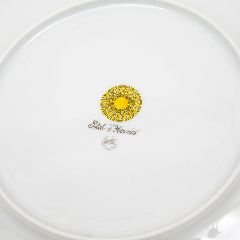 サービングプレート ソレイユ ドゥ エルメス ポーセリン 皿 32cm 食器