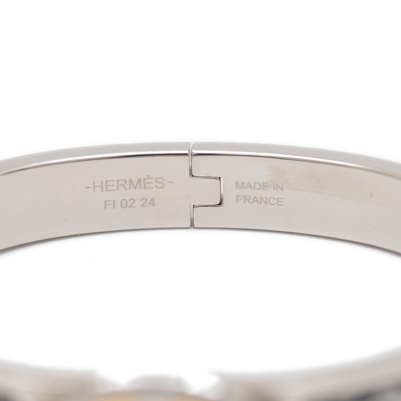 ミニクリック シェーヌダンクル バングル ブラック/シルバー/ゴールド バングル