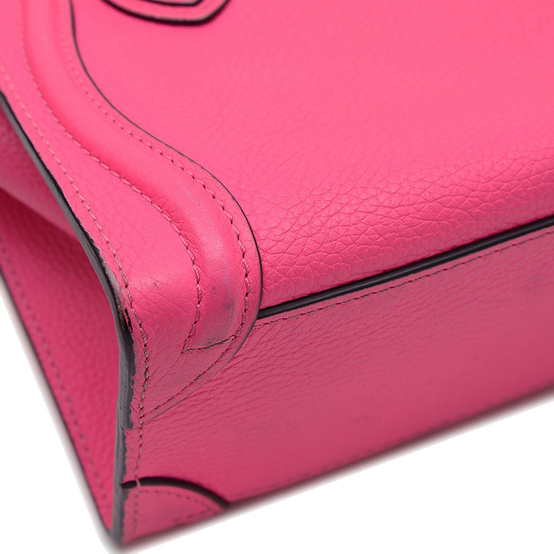 ラゲージ ナノショッパー 2WAY バッグ レザー ピンク ハンドバッグ