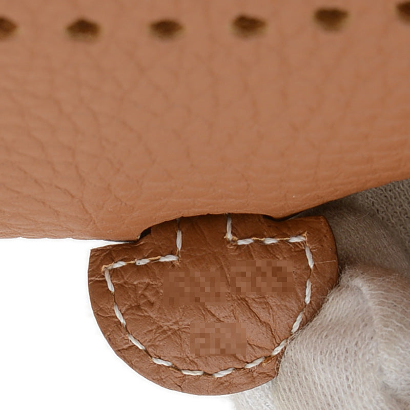 エブリンTPM トリヨン ゴールド シルバー金具 K刻印 ロングストラップ ショルダーバッグ