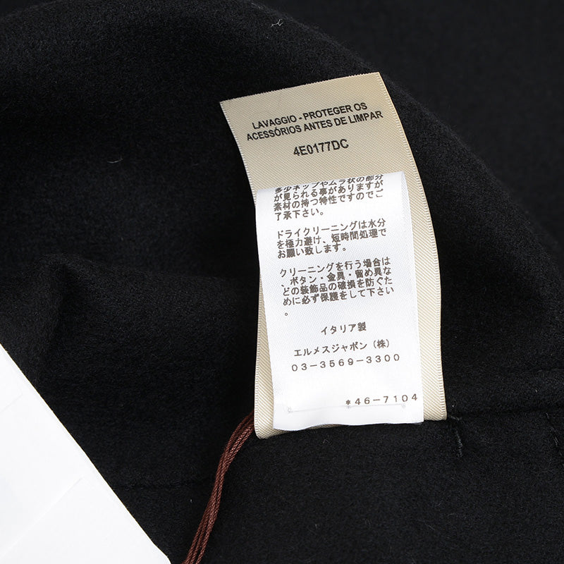 ジレ カシミヤ ブラック レディース 34サイズ 4E0177DC ベスト