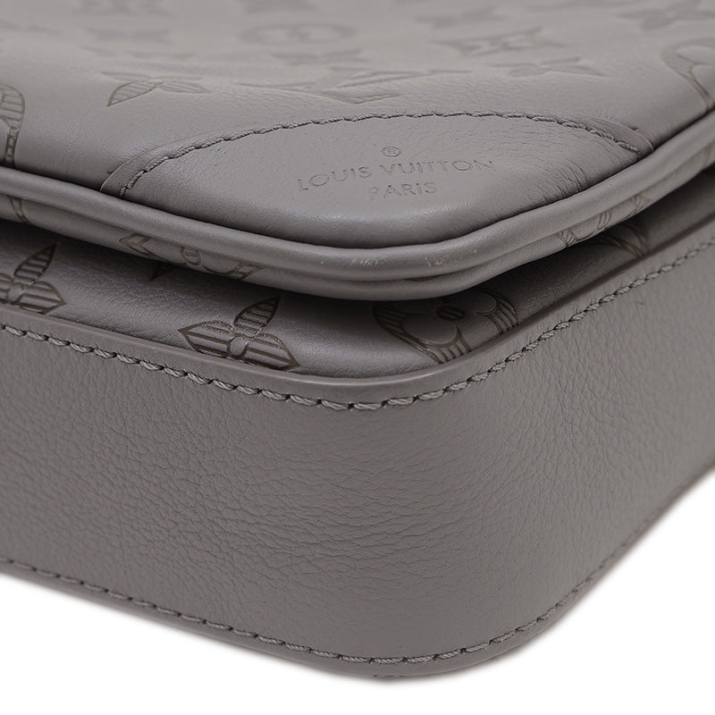 モノグラムシャドウ トリオ メッセンジャー バッグ アンスラサイトグレー M46603 メッセンジャーバッグ