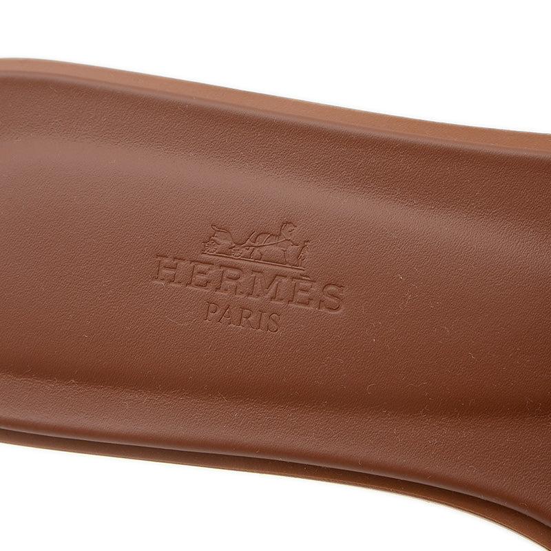 サンダル オラン レザー ゴールド レディース #37 H021056Z サンダル