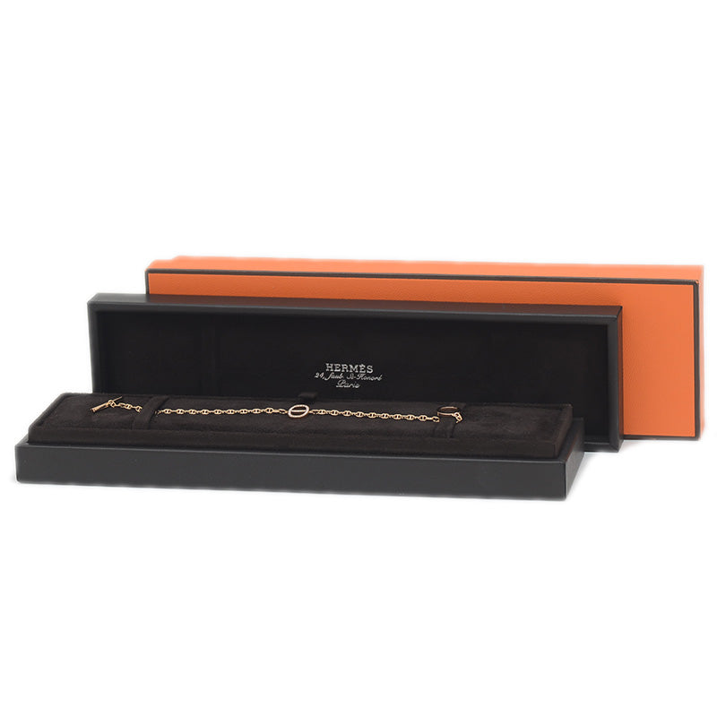 シェーヌダンクル コントゥール ブレスレット K18PG ブレスレット