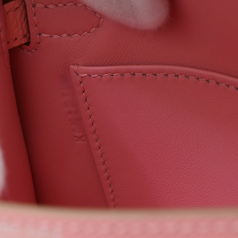 ケリー ミニ ドゥ 2 エプソン ローズコンフェッティ シルバー金具 K刻印 ハンドバッグ