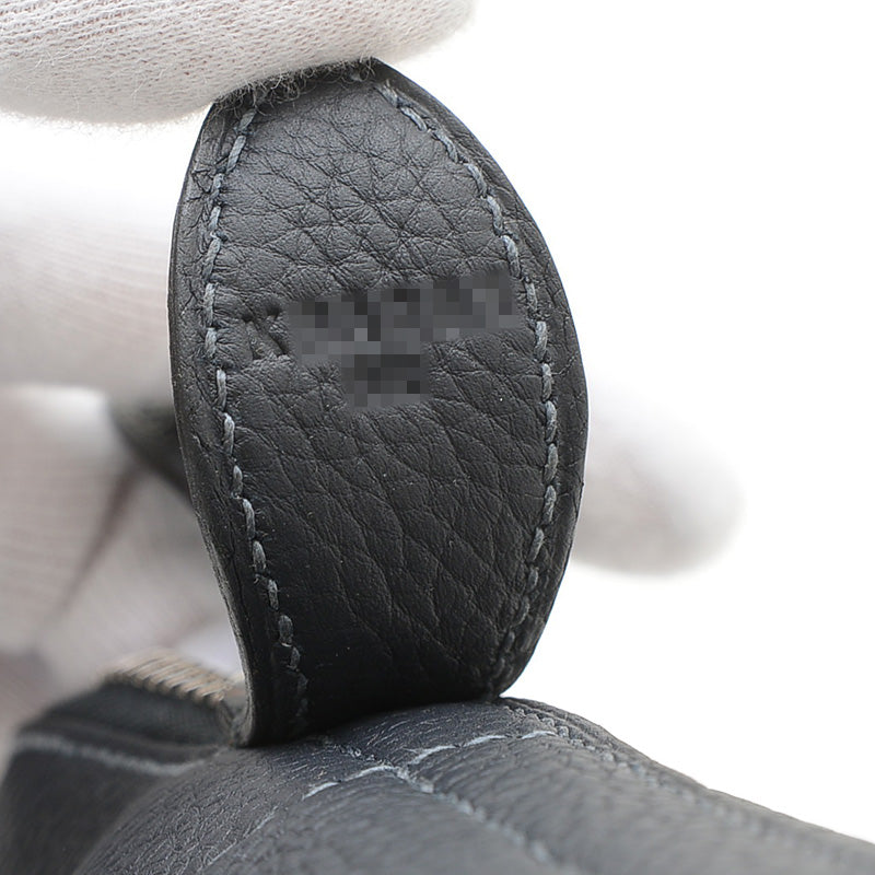 ボリードメッセンジャー トゴ ブルーニュイ シルバー金具 K刻印 ショルダーバッグ