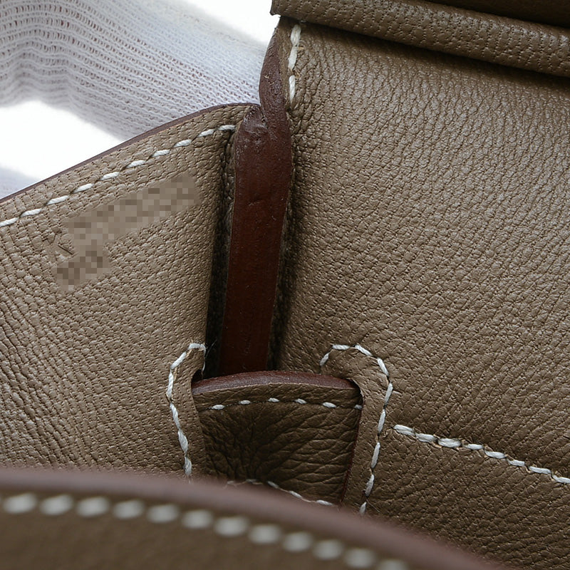 ショルダーバーキン 30 トリヨン エトゥープ ゴールド金具 K刻印 ハンドバッグ