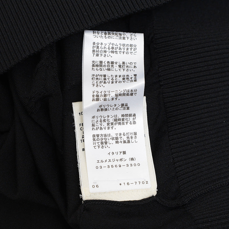 半袖ニット シルク混 ブラック レディース #44 ニット