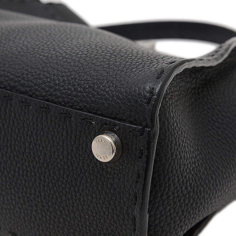 ピーカブー レギュラー セレリア 2WAYバッグ レザー ブラック 8BN290 ハンドバッグ