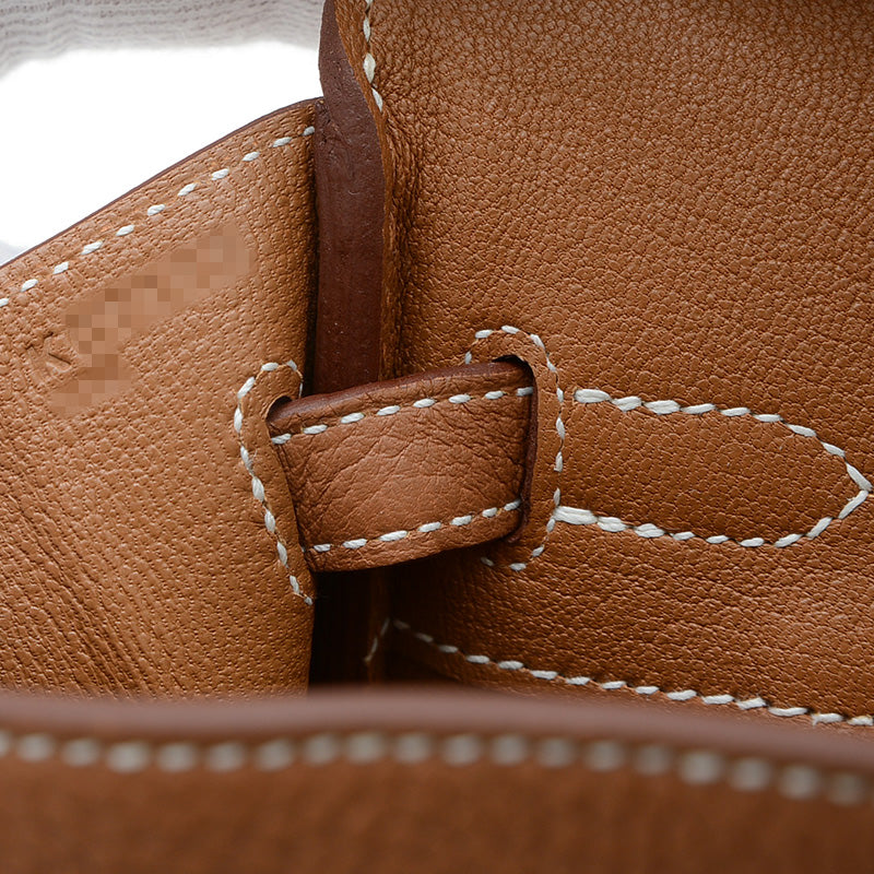 バーキン25 トゴ ゴールド マットゴールド金具 K刻印 ハンドバッグ