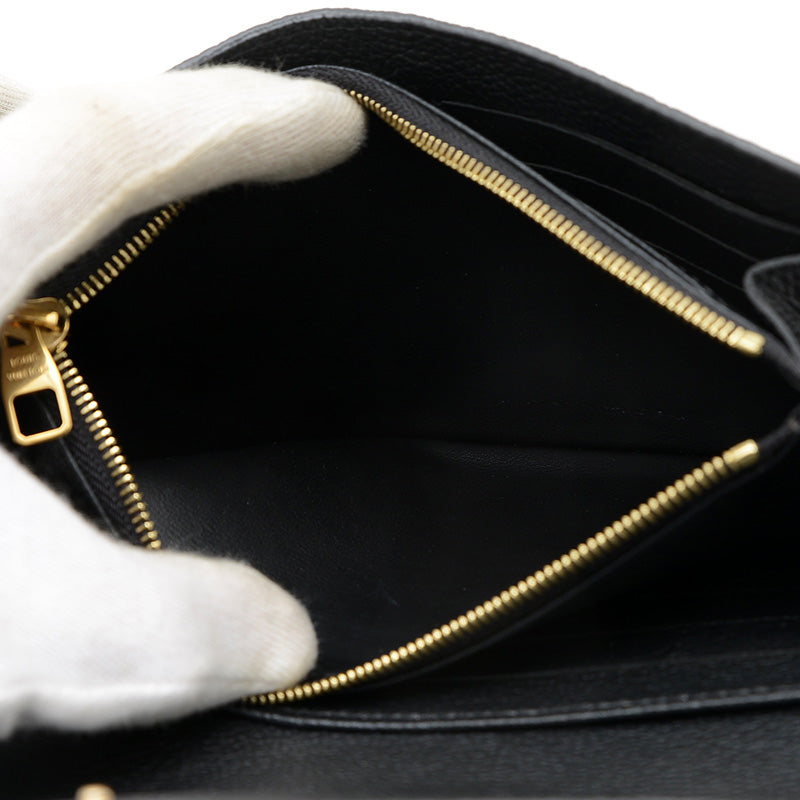 モノグラムアンプラント ポルトフォイユサラ ファスナー長財布 ノワール M61182 長財布