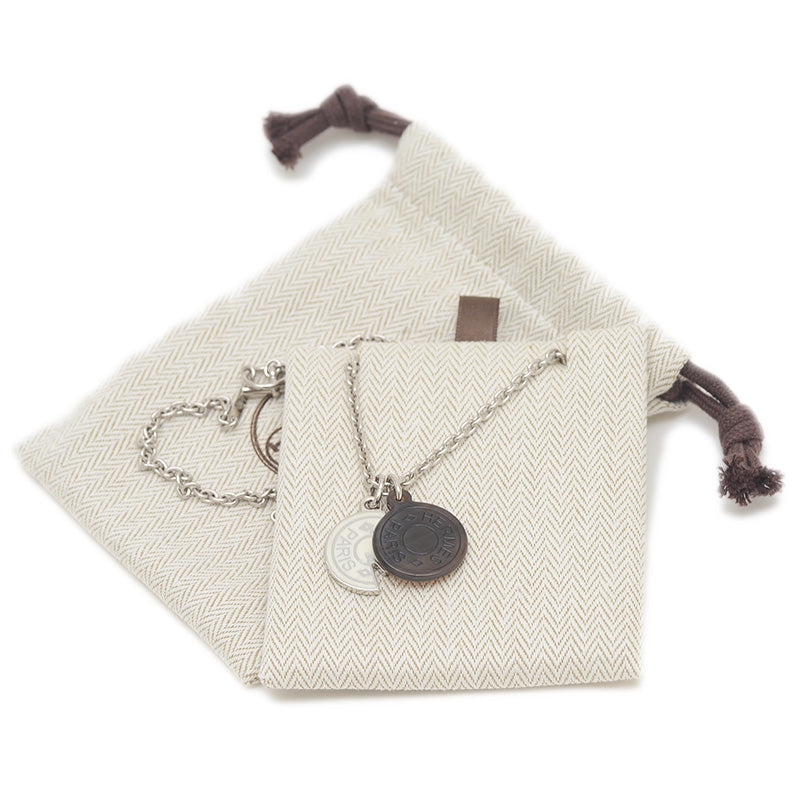 カルーゼル ネックレス バッファローホーン シルバー/ホワイト ネックレス