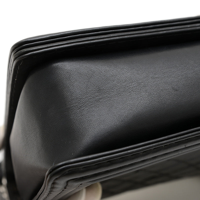 ボーイシャネル チェーンショルダー ラムスキン ブラック A92193 ショルダーバッグ