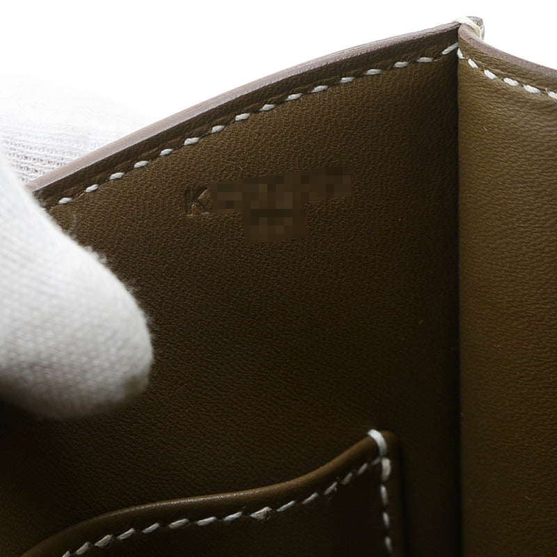 コンスタンス 24 ミロワール エプソン エトゥープ マットゴールド金具 K刻印 ショルダーバッグ