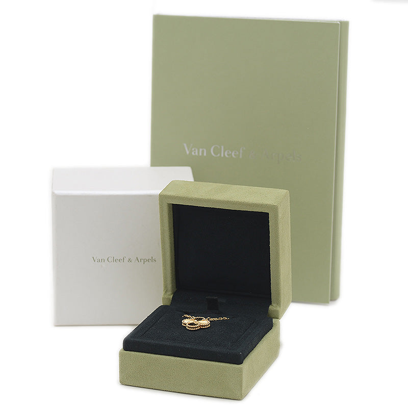 ヴィンテージ アルハンブラ ペンダント ネックレス ギョーシエ K18YG VCARP4KL00 ネックレス