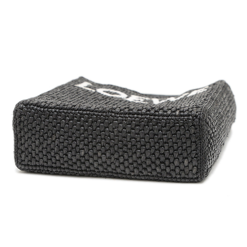 スタンダード A5 2WAY ショルダーバッグ ラフィア/レザー ブラック A563S30X09 ショルダーバッグ