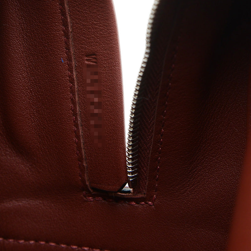 ミニ プリュム スイフト ルージュアッシュ シルバー金具 W刻印 ハンドバッグ