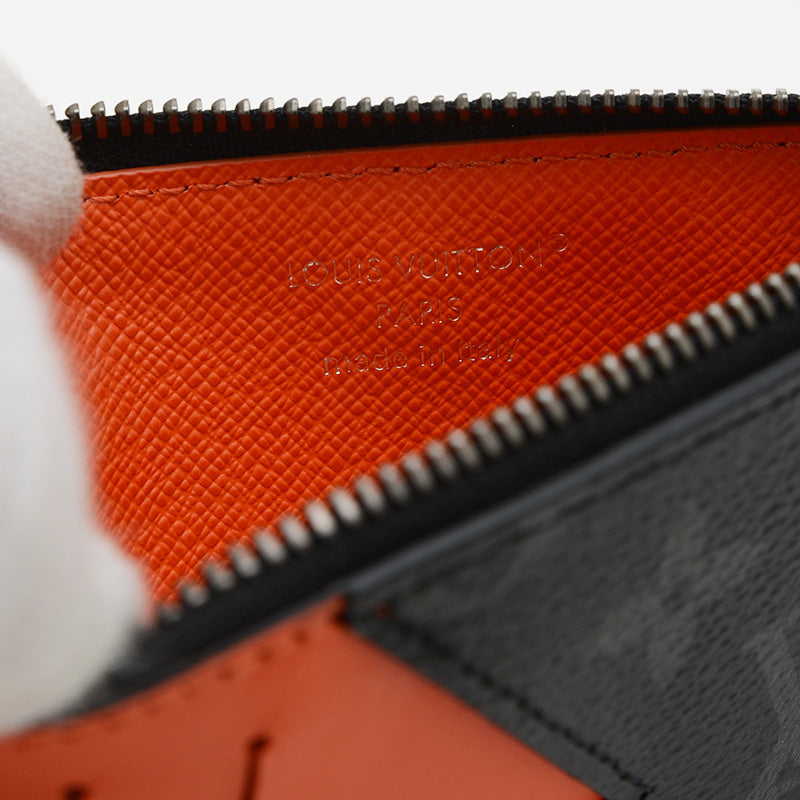 モノグラムエクリプス コインカード ホルダー オレンジ M25843 コインケース