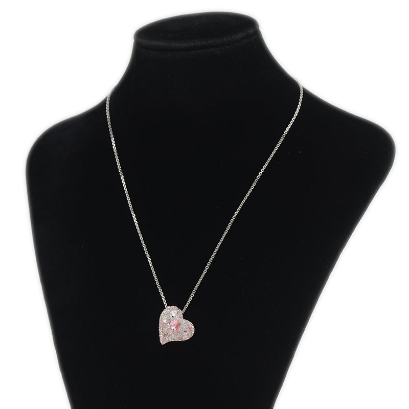 Alana Heart ハート ペンダント ネックレス メタル ネックレス