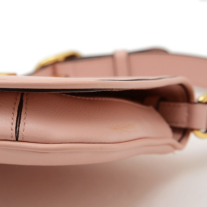 ブロンディ 2WAY セミショルダー クラッチバッグ レザー ピンク 699268 ショルダーバッグ