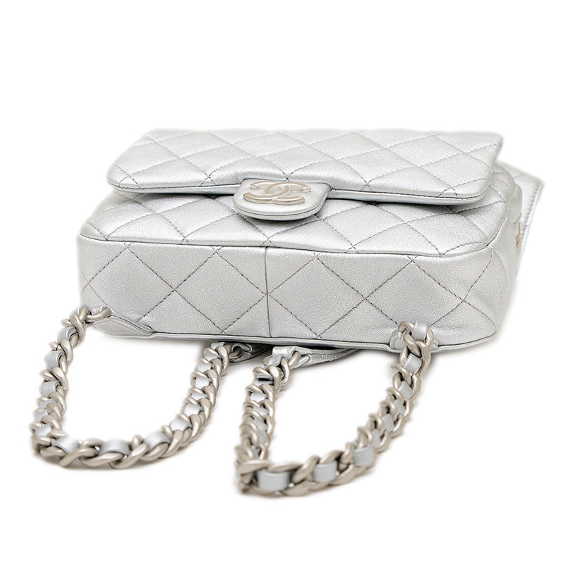 マトラッセ バックパック レザー シルバー シルバー金具 AS4621 リュック・デイパック