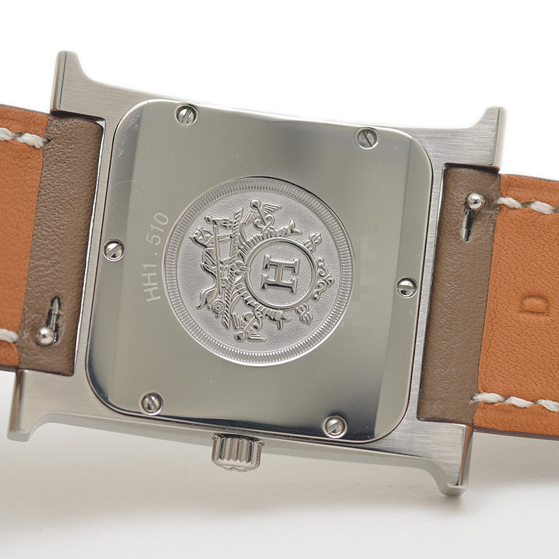 Hウォッチ PM レディース ホワイト文字盤 SS シルバー金具 クォーツ HH1.510 腕時計