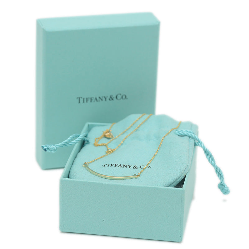 Tスマイル ネックレス スモール K18YG ネックレス