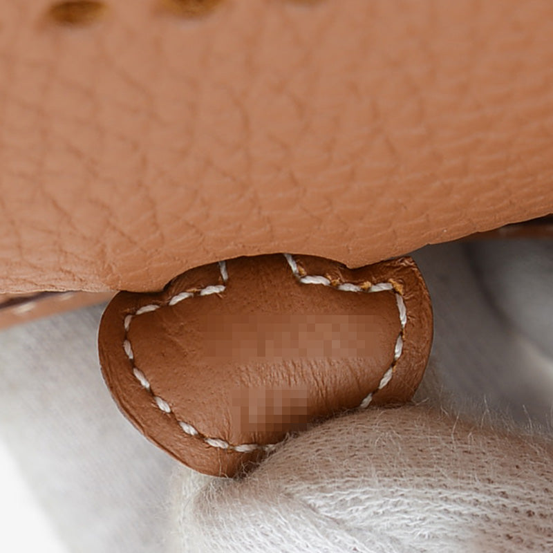 エブリンTPM トリヨン ゴールド シルバー金具 K刻印 ロングストラップ ショルダーバッグ