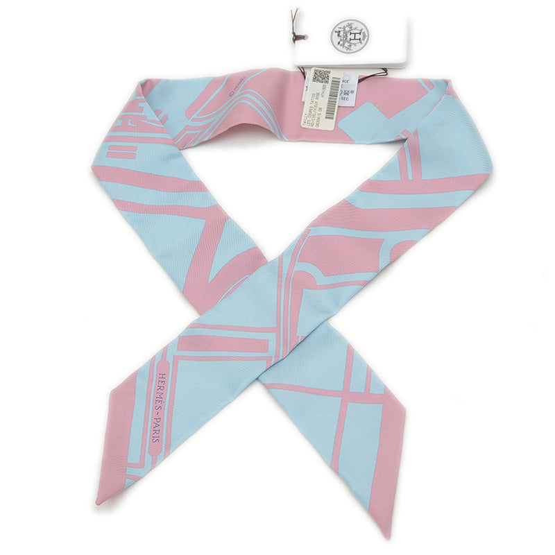 ツイリー スカーフ クーペタトゥアージュ シルク ヴィユローズ/シエル スカーフ