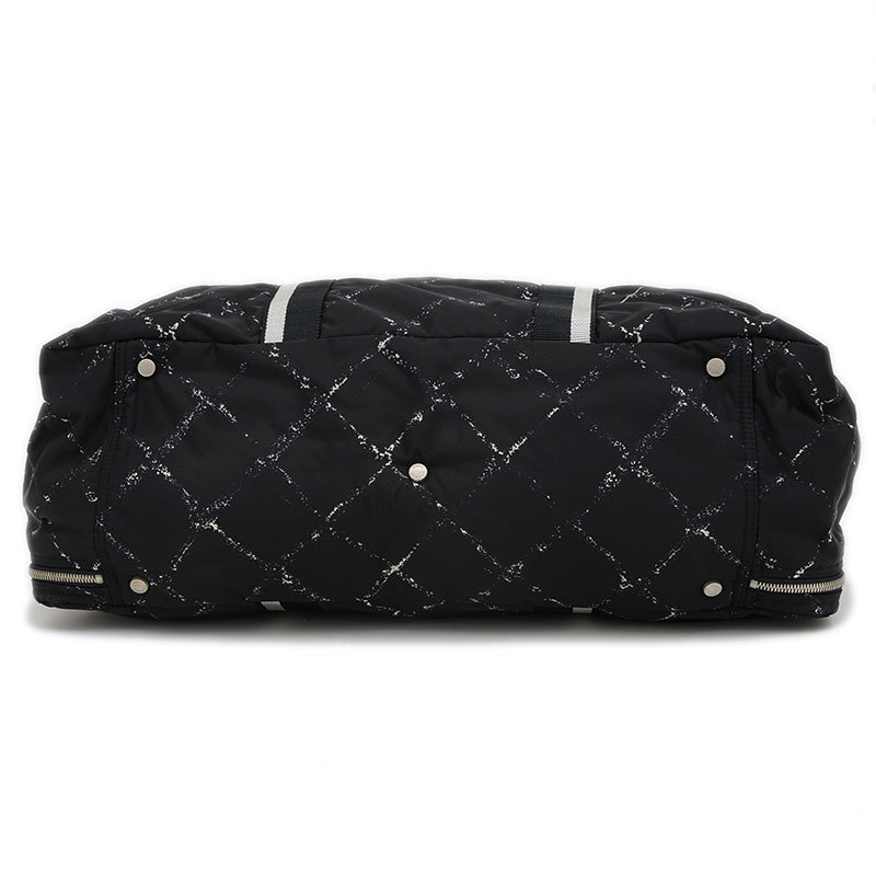 旧トラベルライン ボストンバッグ ナイロン ブラック ボストンバッグ