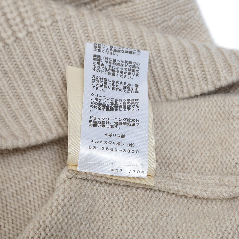 ニット カシミヤ ベージュ レディース 36サイズ セーター
