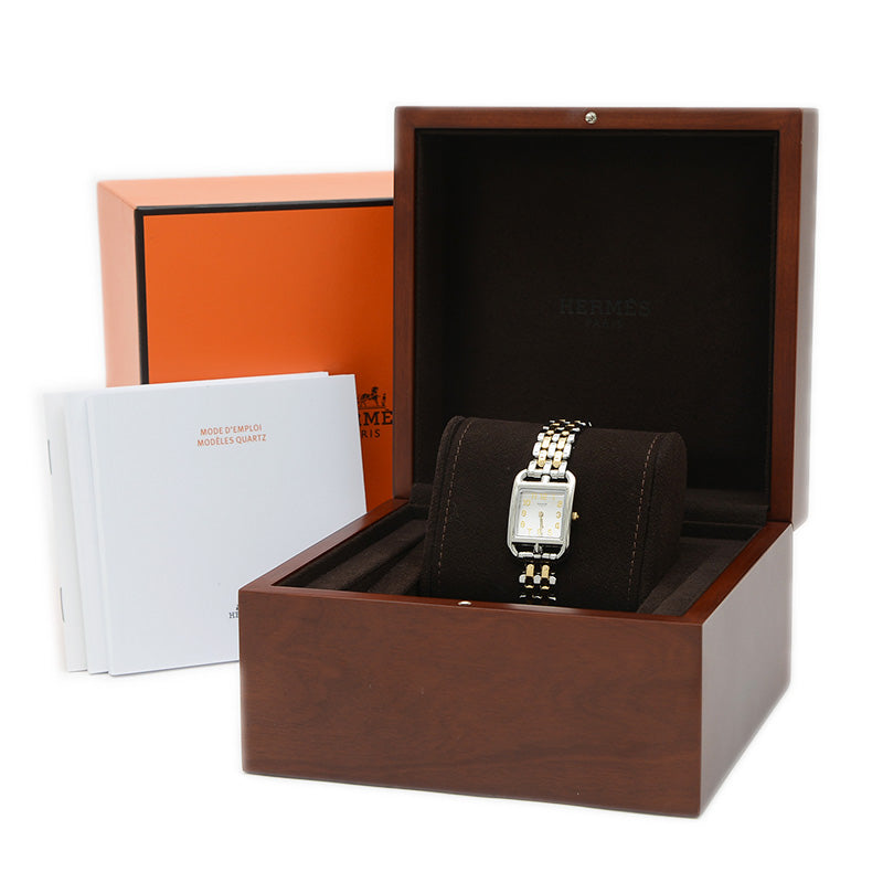 ケープコッド コンビ シルバー文字盤 SS/YG レディース クォーツ CC1.220 腕時計